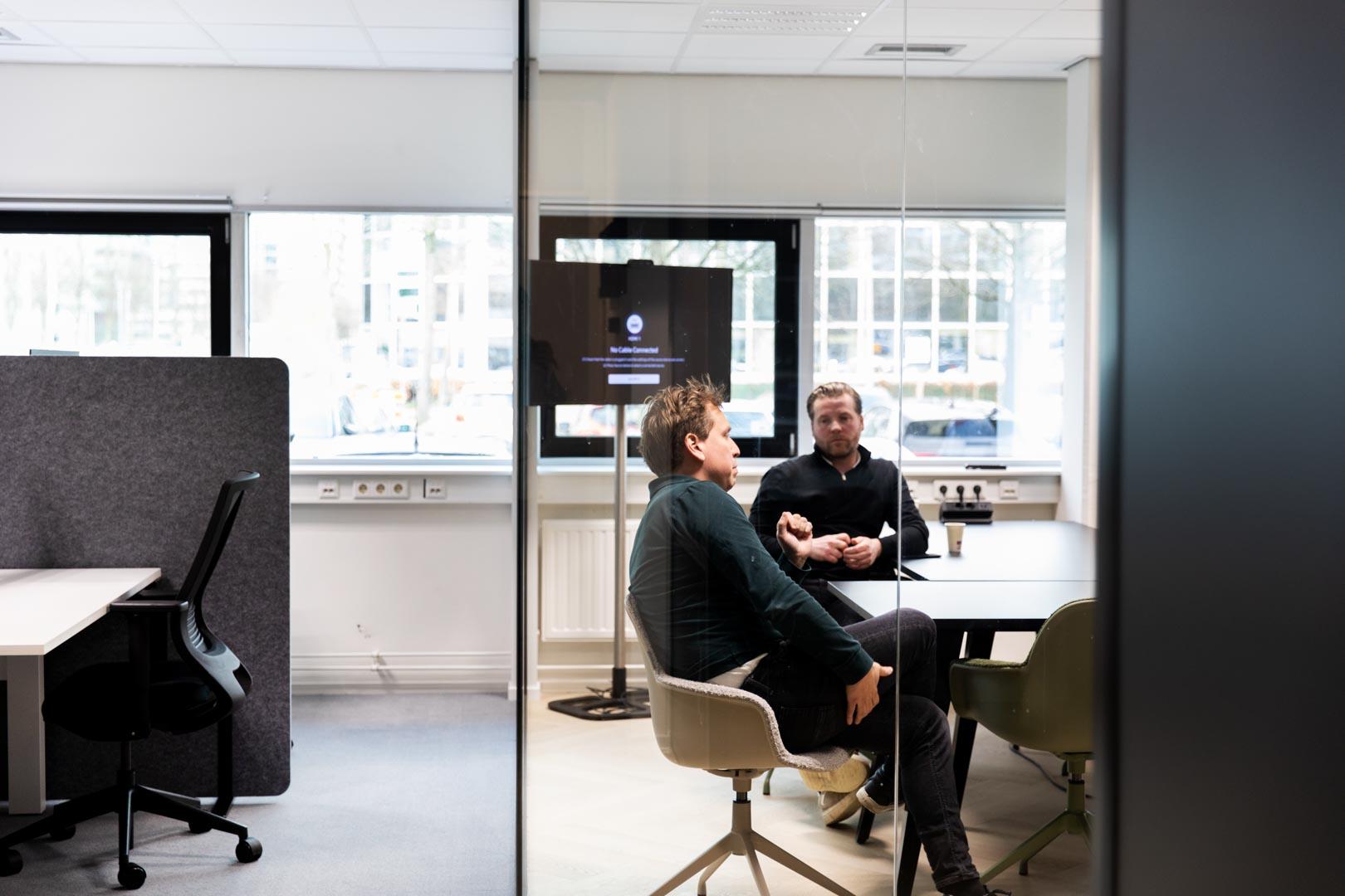 Hubbz's goal: To make an ergonomic workspace available within fifteen minutes' cycling distance