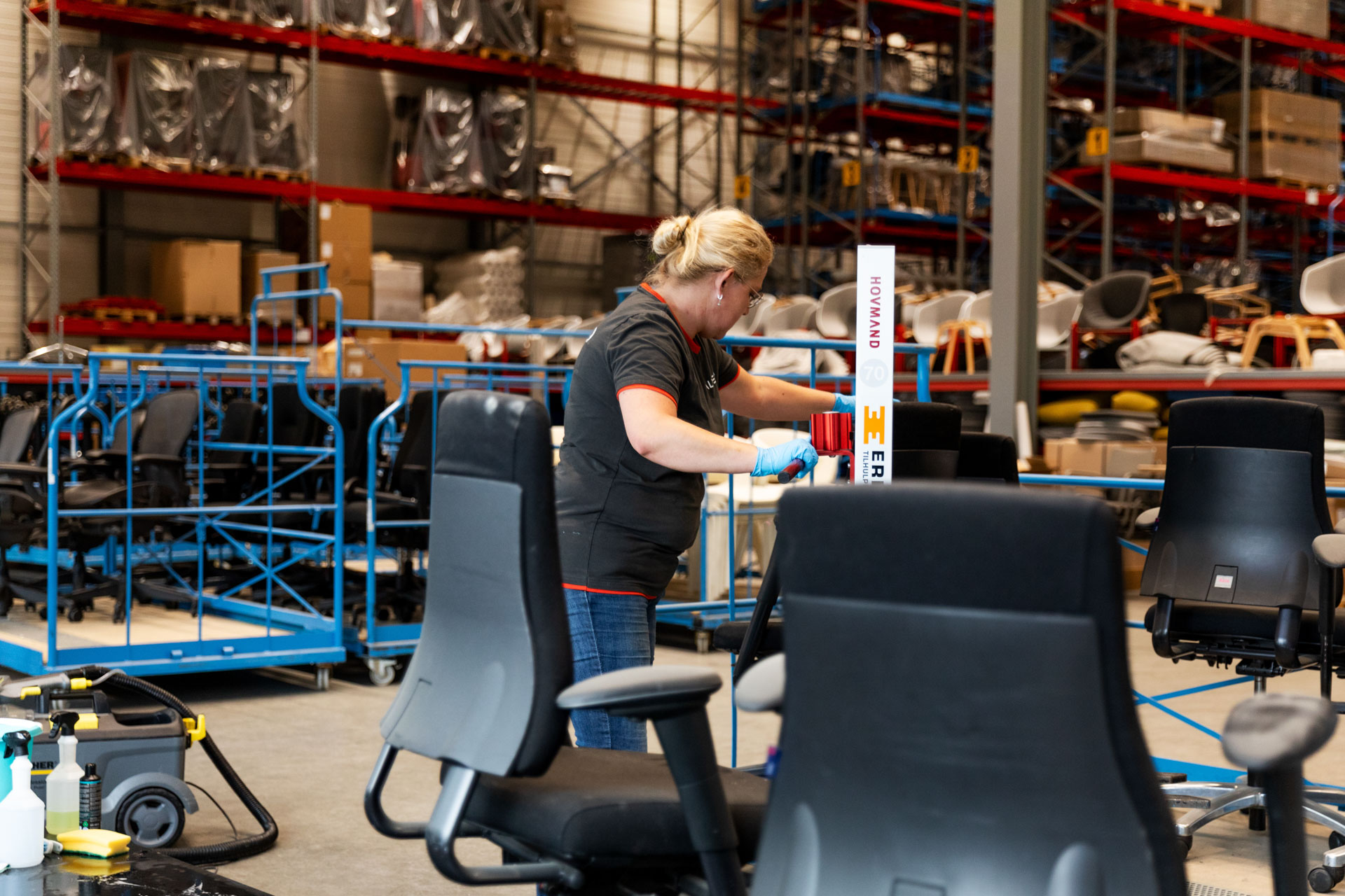 Stoelen afdeling 