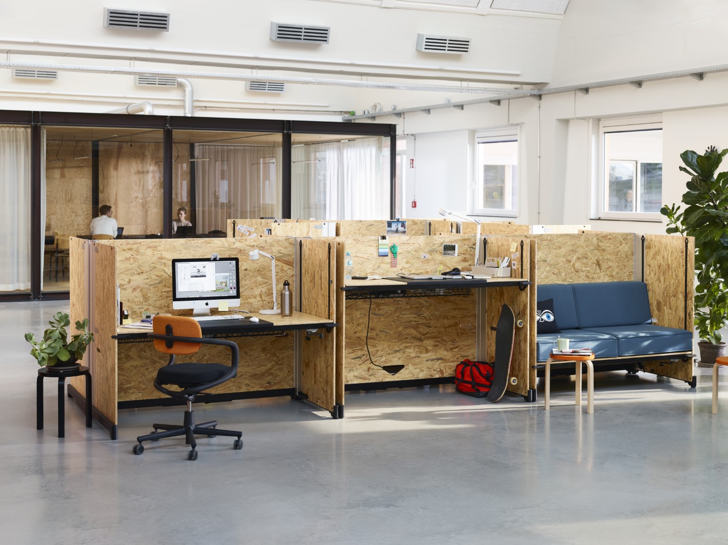 a circular office environment