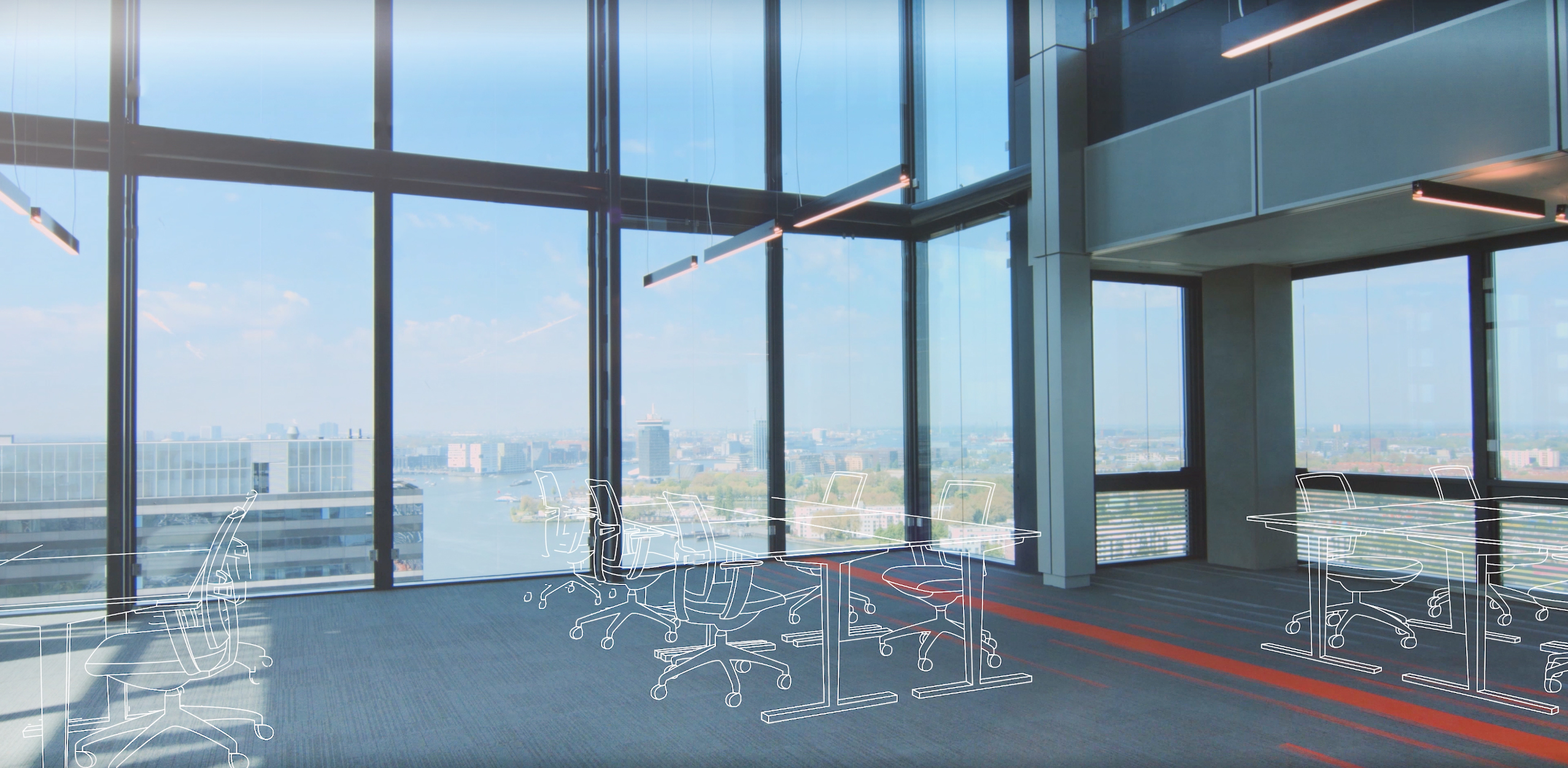 Furniture for room, building or office design