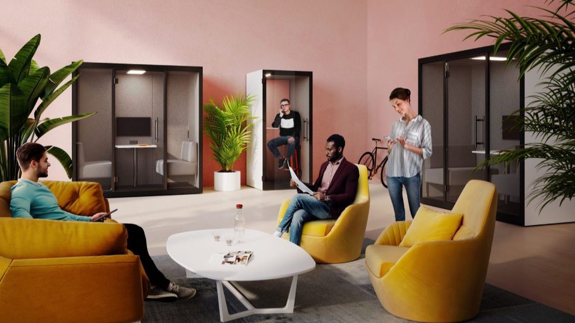 Modular silence rooms for rent