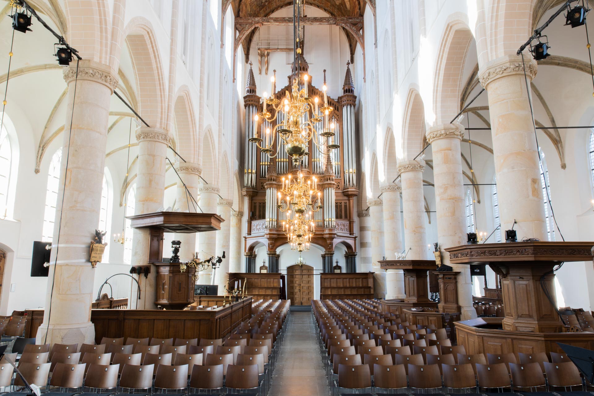 Grote Kerk Naarden - once a year from church to concert hall and back again