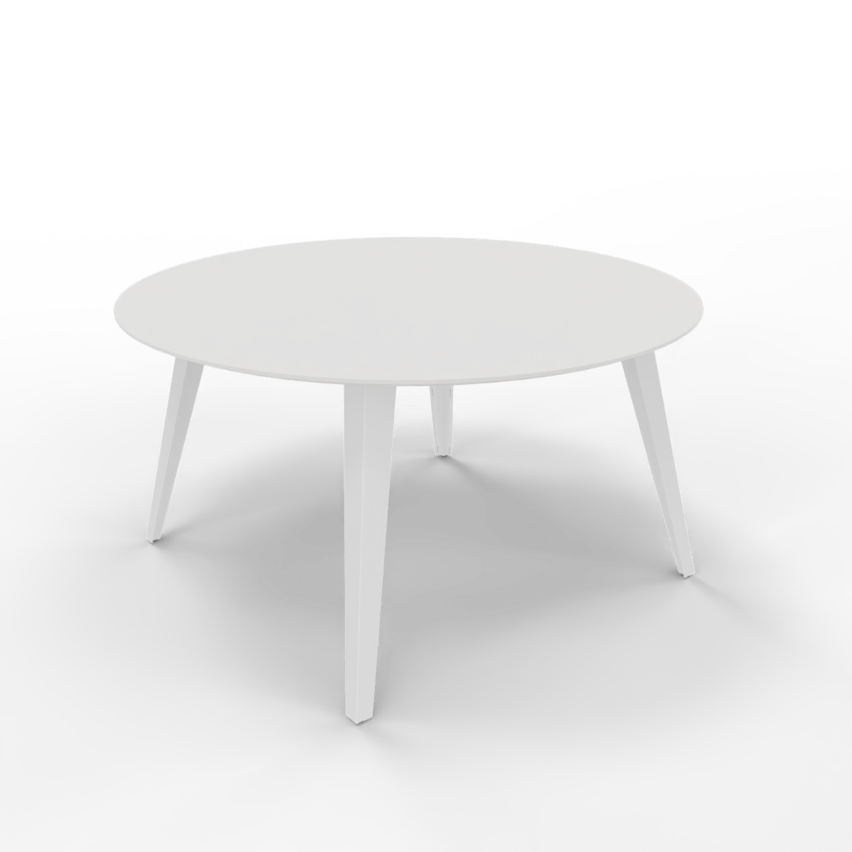 Spider conference table round